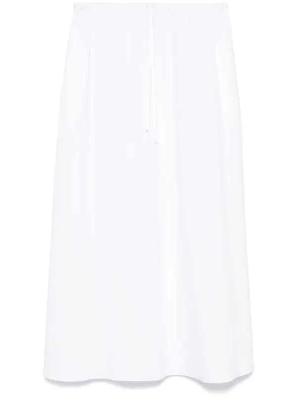 Matteau Drawcord Skirt | White | FARFETCH