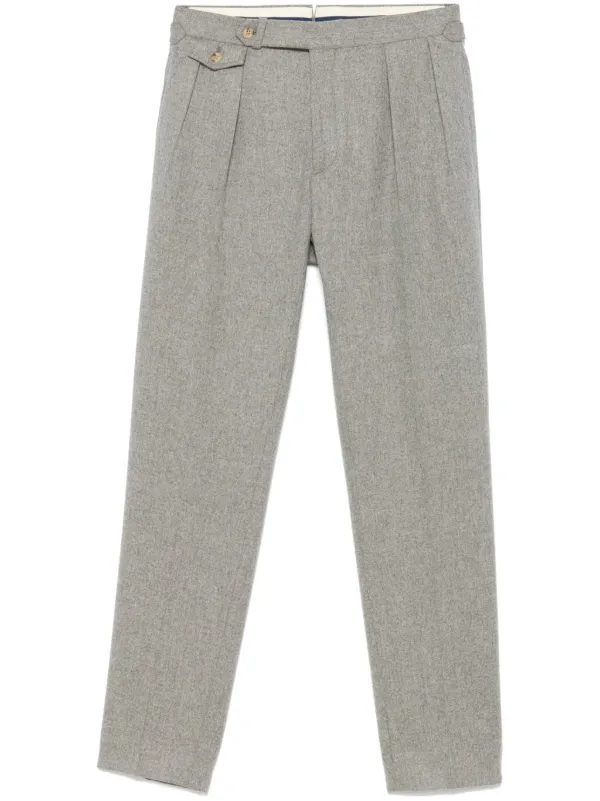 Polo Ralph Lauren Wool Trousers Grey FARFETCH TR