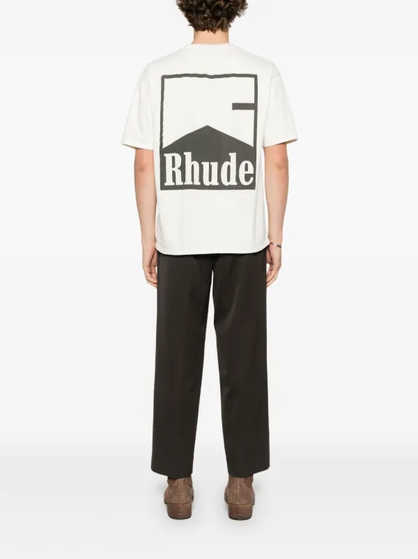 RHUDE シェブロン Tシャツ | ホワイト | FARFETCH JP