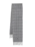 Polo Ralph Lauren checked scarf - Grey