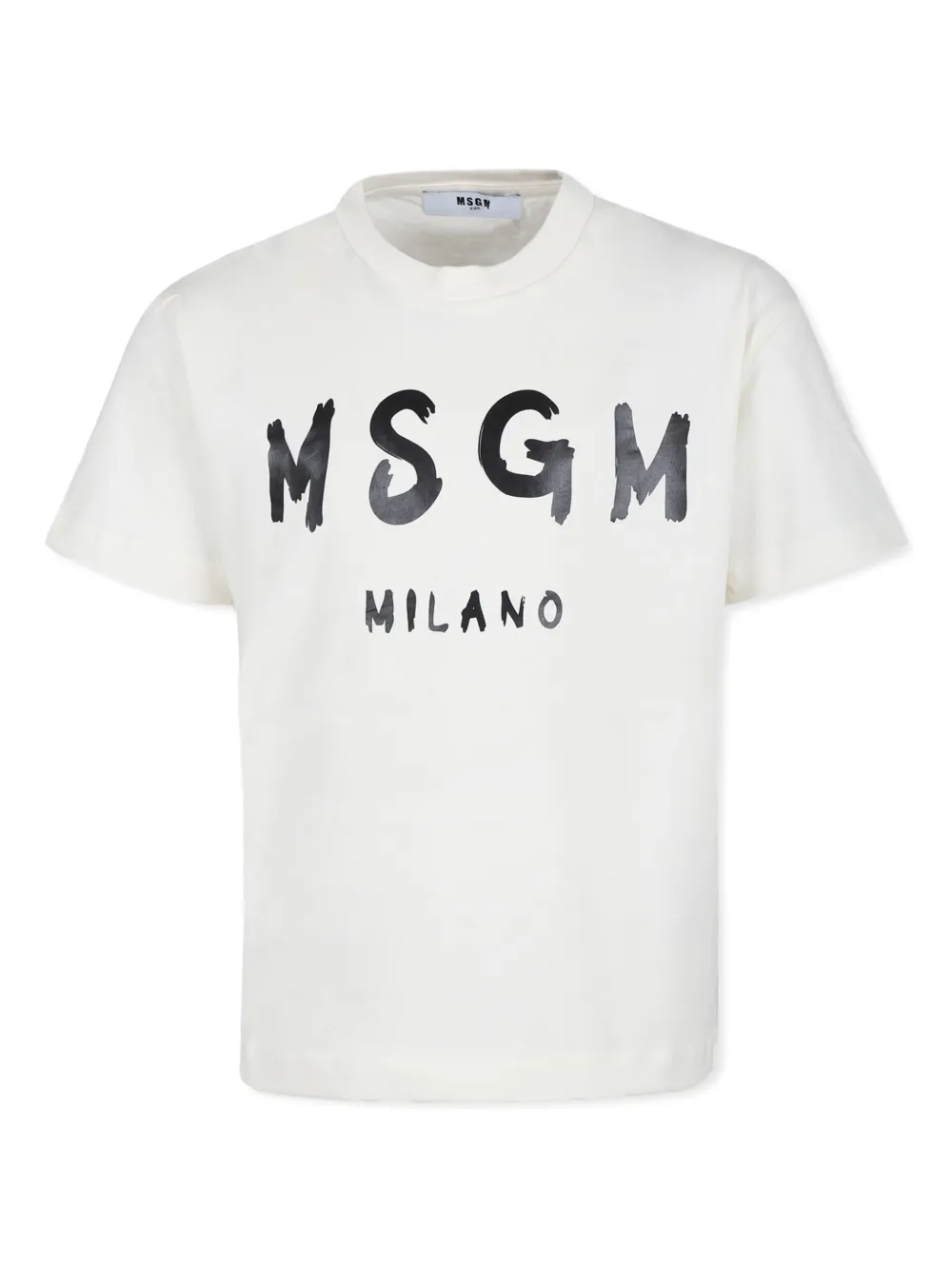 MSGM Kids playera con logo estampado | blanco | Image 1