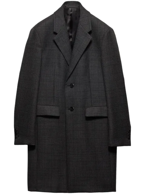 Prada single-breasted wool coat