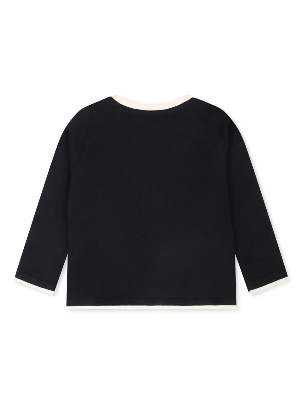 MSGM Kids long-sleeved T-shirt - Zwart