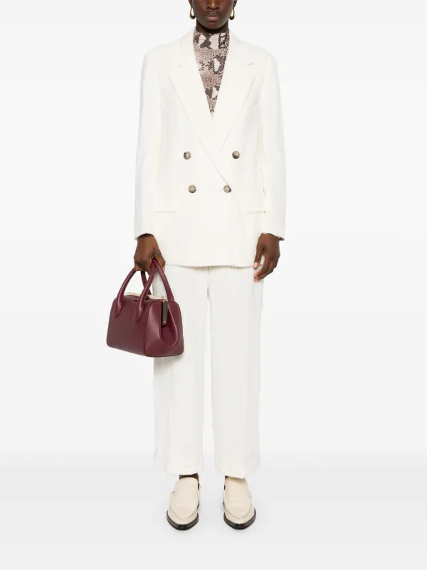 パンツ PESERICO FW25 Corduroy trousers (A04736Z01590 034) Peserico Corduroy Trousers | Neutrals | FARFETCH