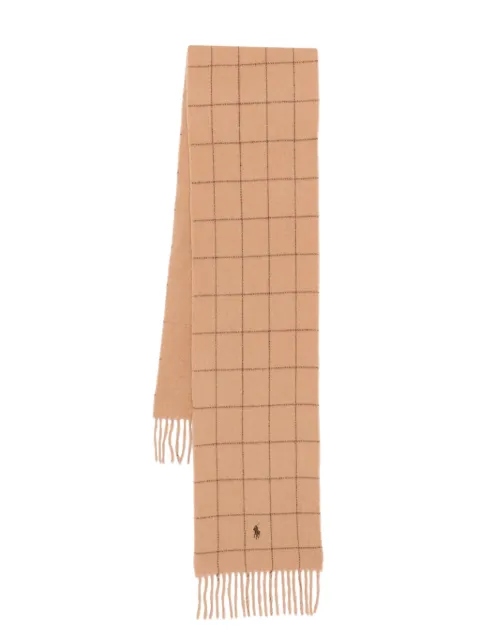 Polo Ralph Lauren checked scarf