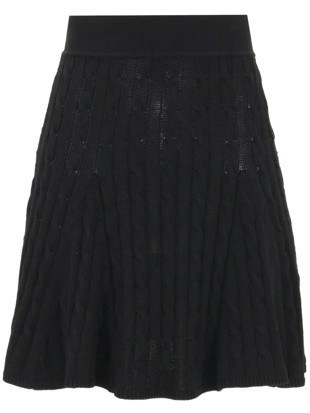 Polo Ralph Lauren cable knit Skirt Black FARFETCH