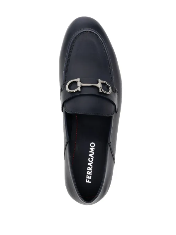 Ferragamo ガンチーニ ローファー | ブルー | FARFETCH JP