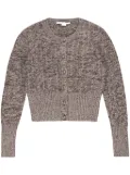 Stella McCartney crew-neck cardigan - Grey