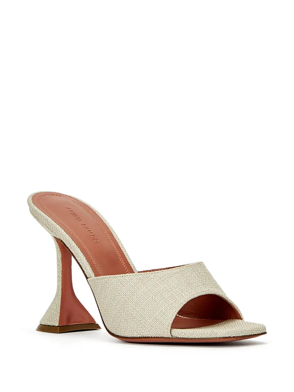 Amina Muaddi Lupita mules - Beige