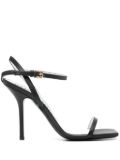 Moschino leather sandals - Black