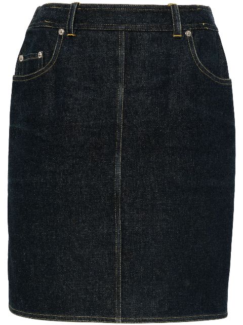 HOT SALE CHANEL 1990-2000 denim skirt Women