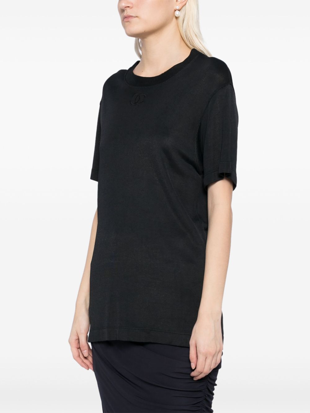 CHANEL 1990-2000 short sleeve t-shirt Women