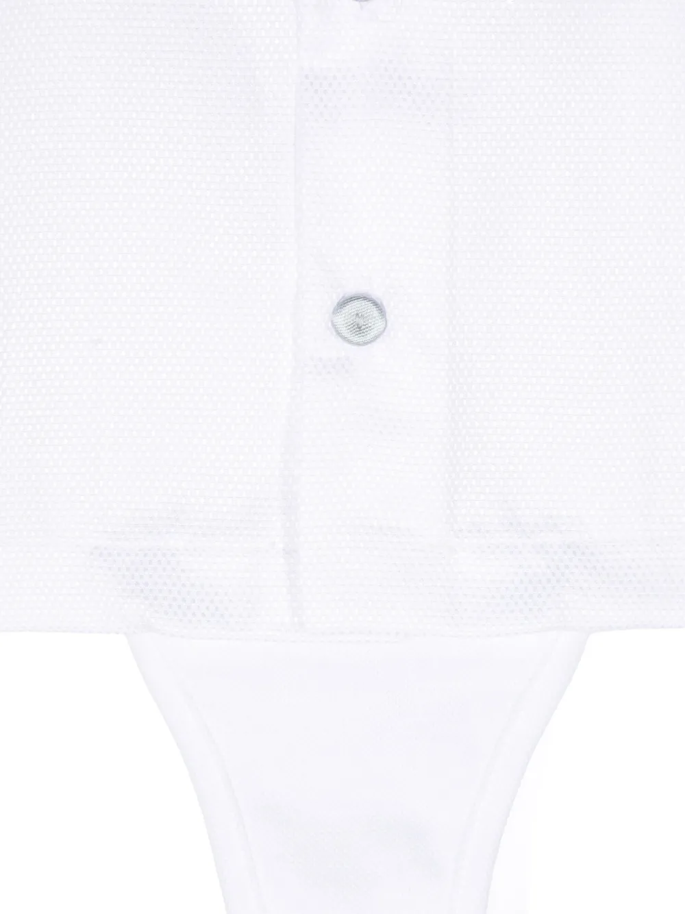 La Stupenderia Satijnen broek en shirt Wit