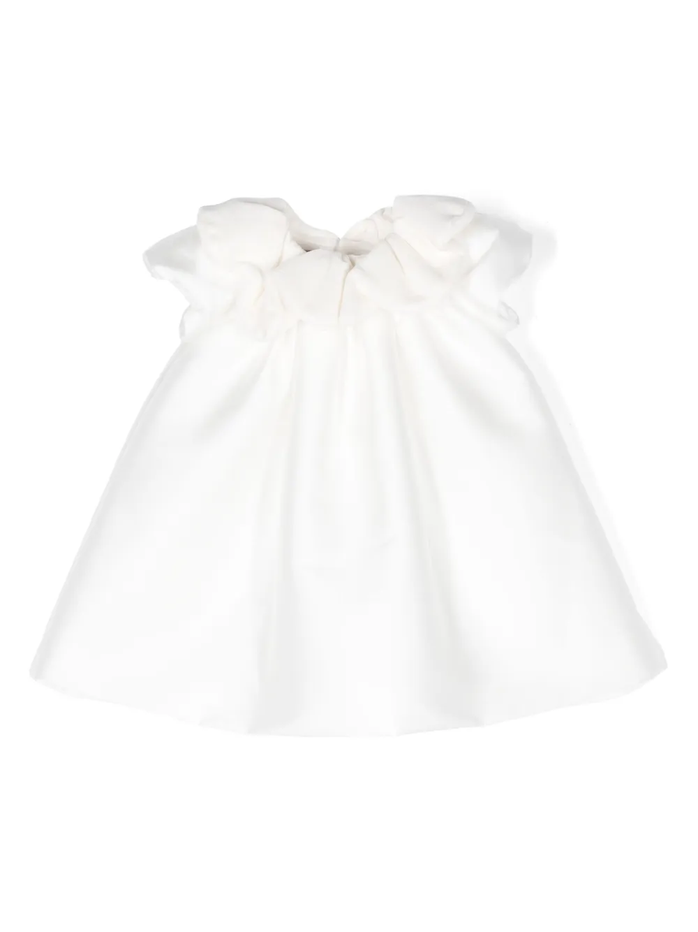 La Stupenderia scallop-collar dress | White | Image 1