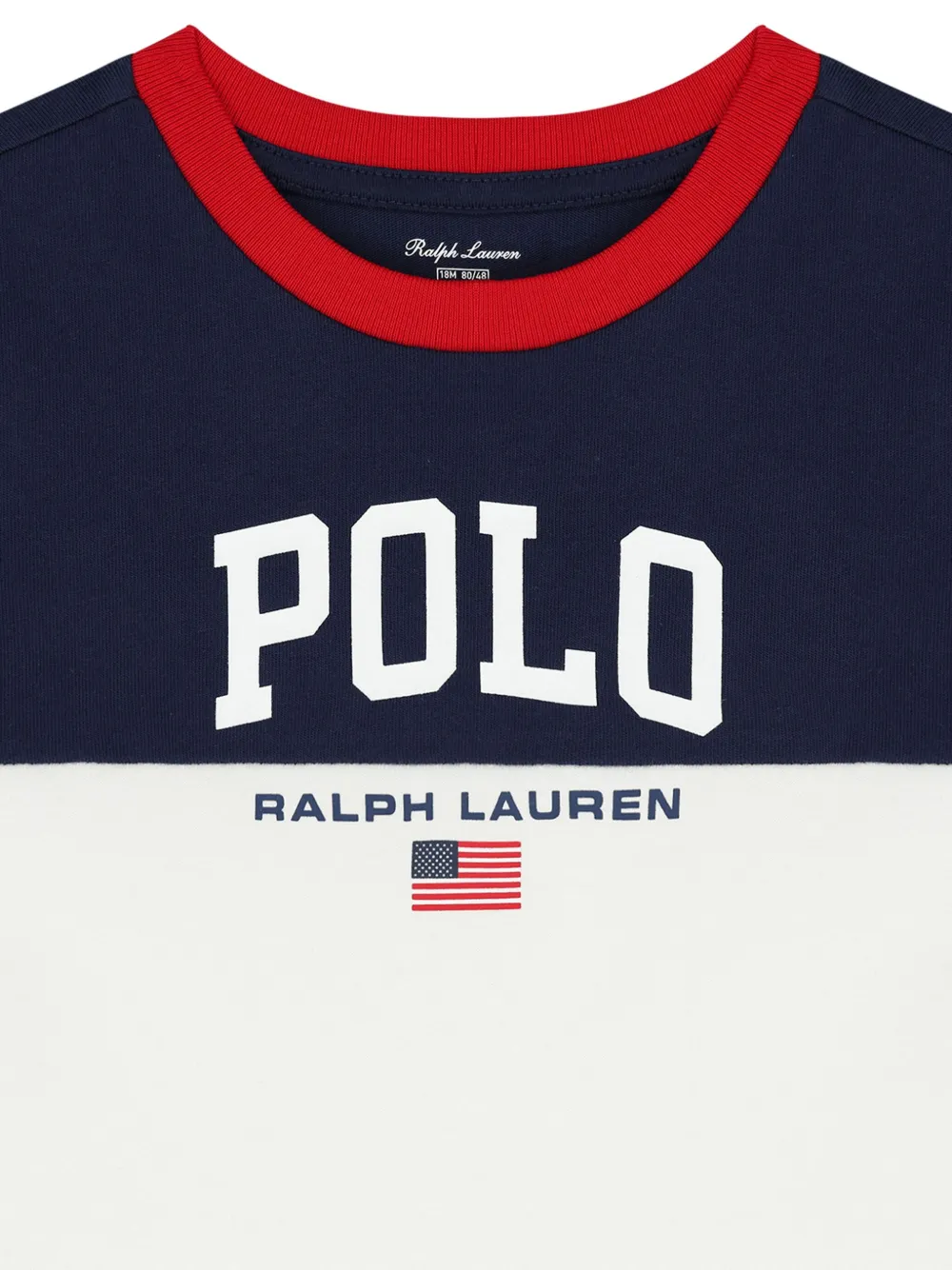 POLO RALPH LAUREN KIDS Shorts set met logoprint Blauw