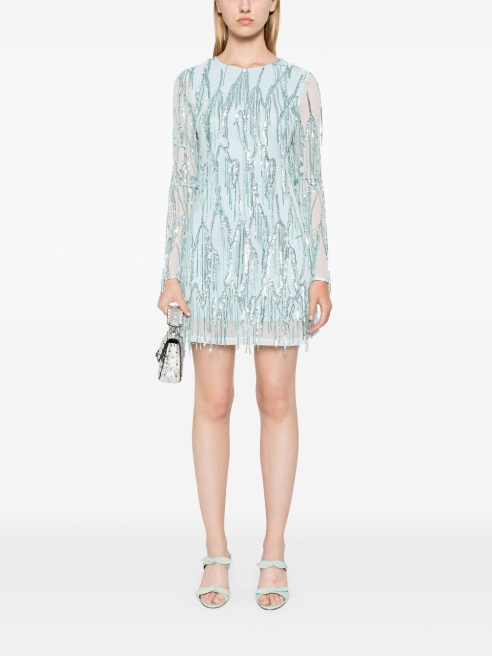 ROTATE BIRGER CHRISTENSEN Long Sleeve Mini Dress - Farfetch