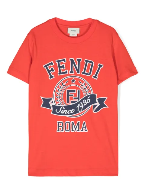 Fendi Kids logo-print T-shirt