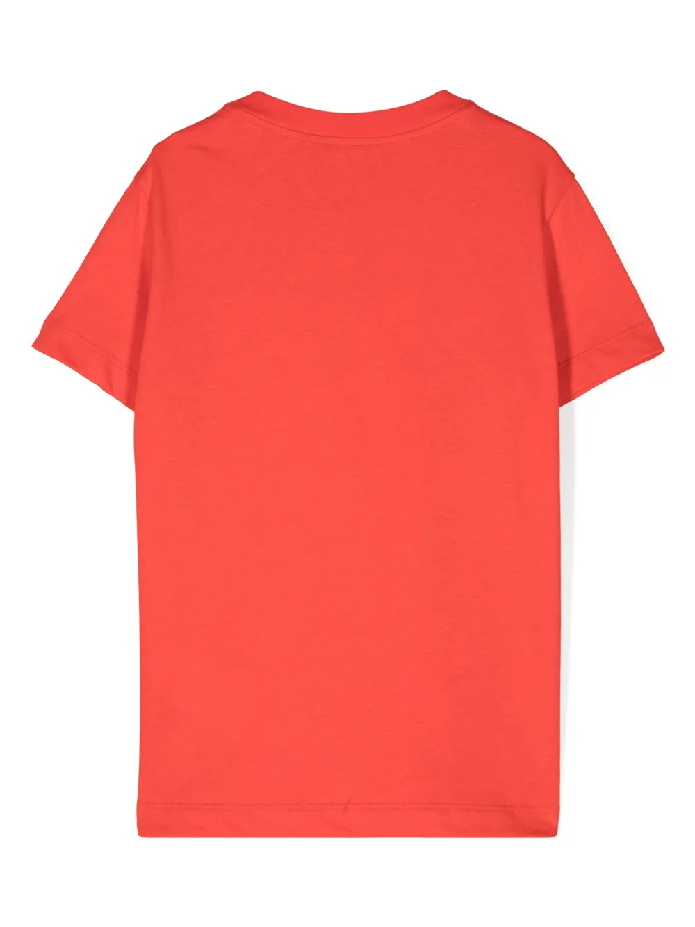 Fendi Kids T-shirt met logoprint Oranje