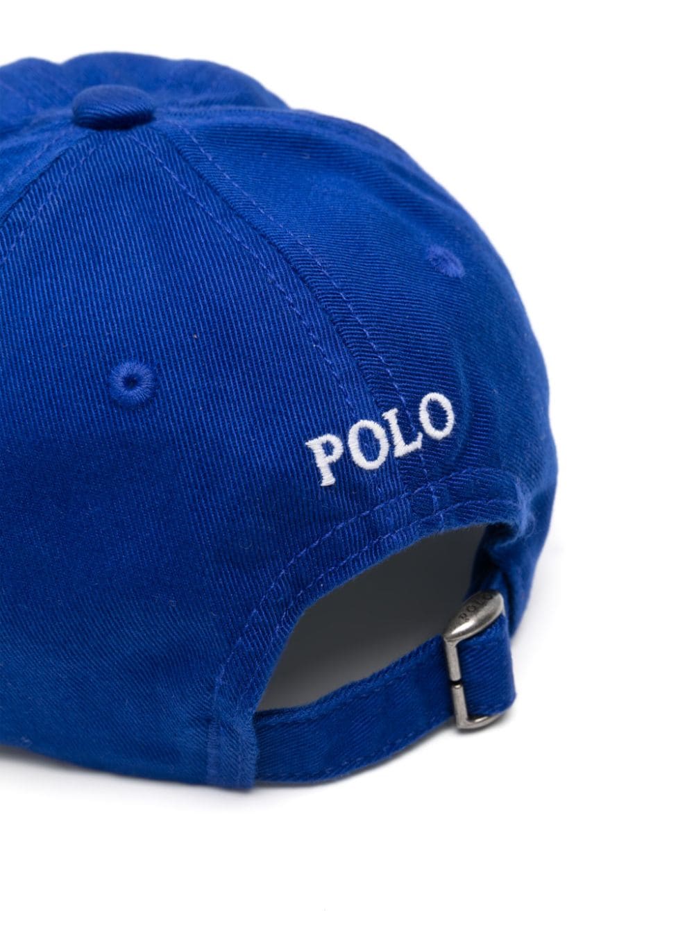 Ralph Lauren Kids Polo Bear-embroidered cap - Blauw