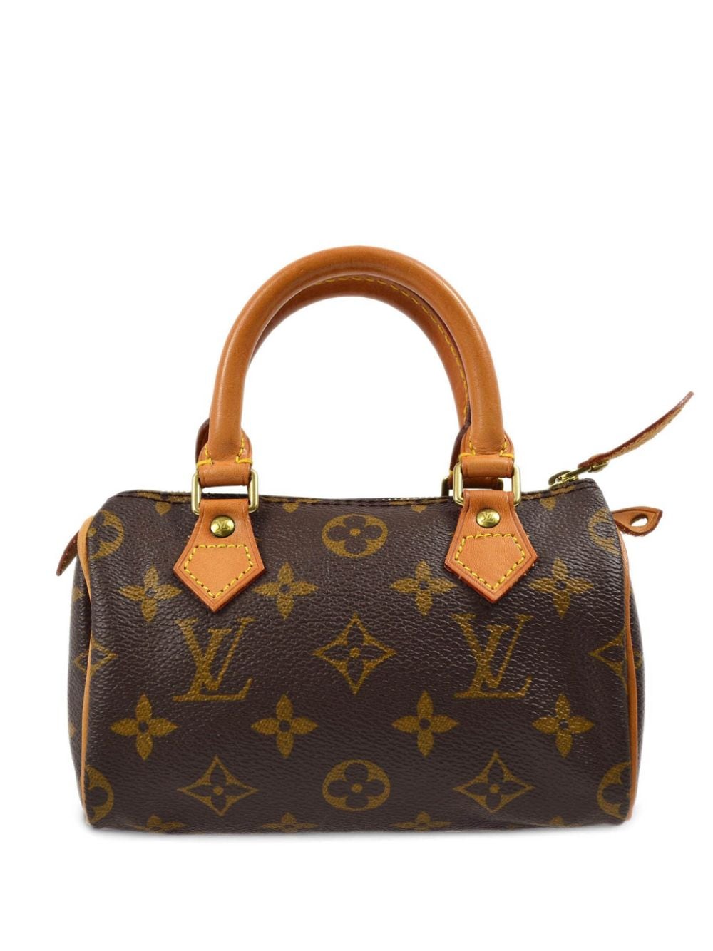 Pre-owned Louis Vuitton Speedy 迷你手提包（1998年典藏款） In Brown