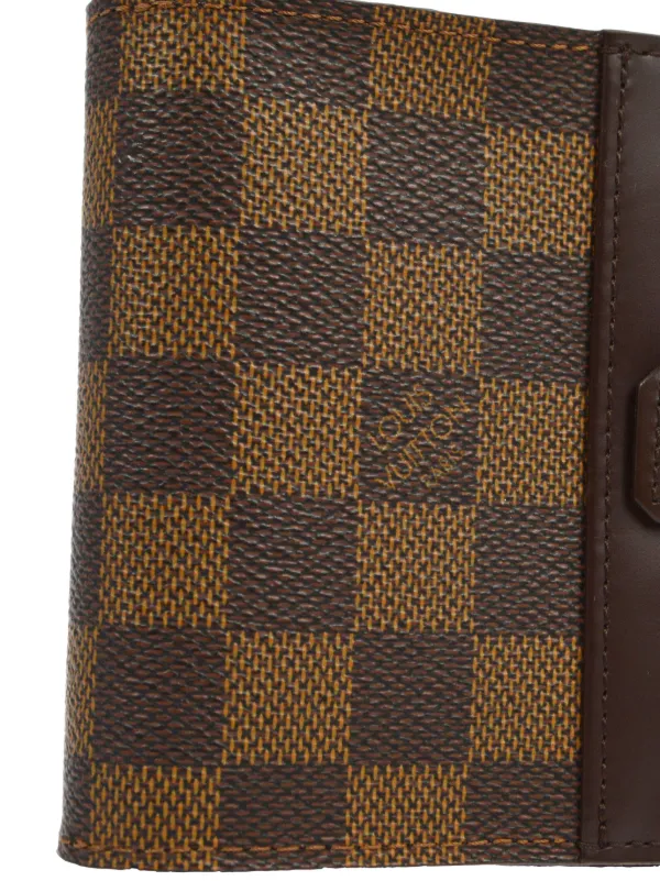 Louis Vuitton Pre-Owned 2007 Damier Ebène Wallet Brown FARFETCH PH