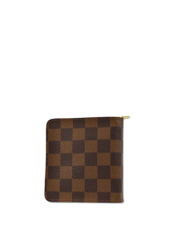 Louis Vuitton Pre-Owned 2007 Damier Ebène Wallet | Brown | FARFETCH