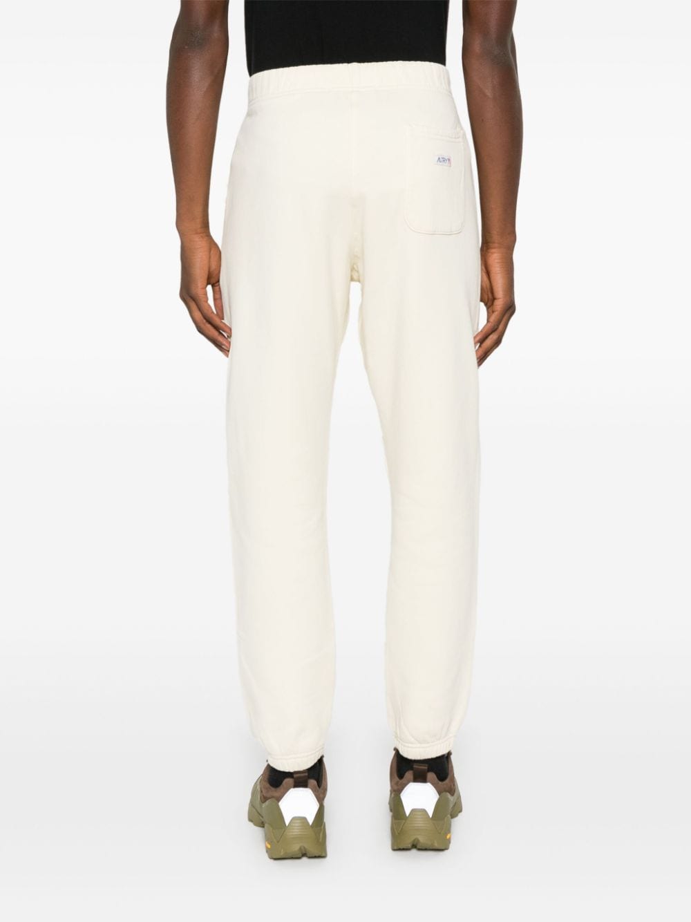 Shop Autry Logo-patch Track Pants In White