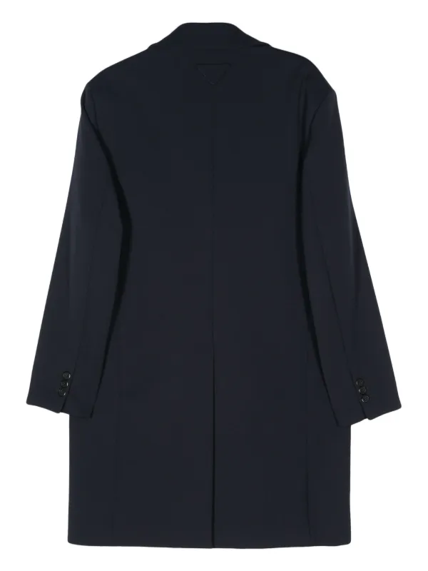 プラダメンズコート Prada ツイルコート | ブルー | FARFETCH JP