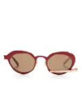 MASAHIROMARUYAMA round-frame sunglasses - Red