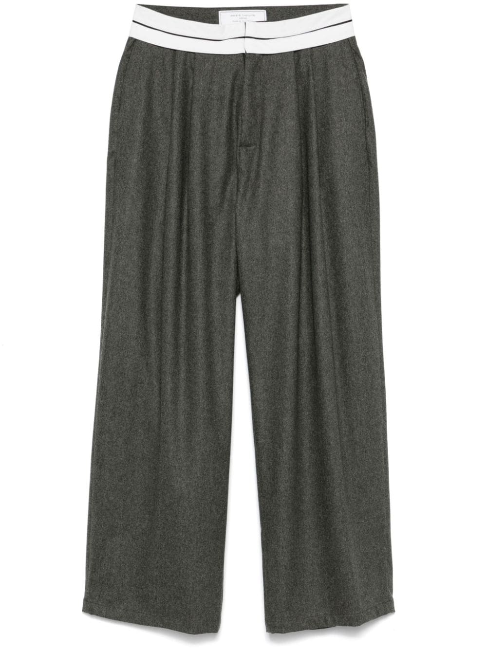 Société Anonyme Fab broek met ceintuur Grijs