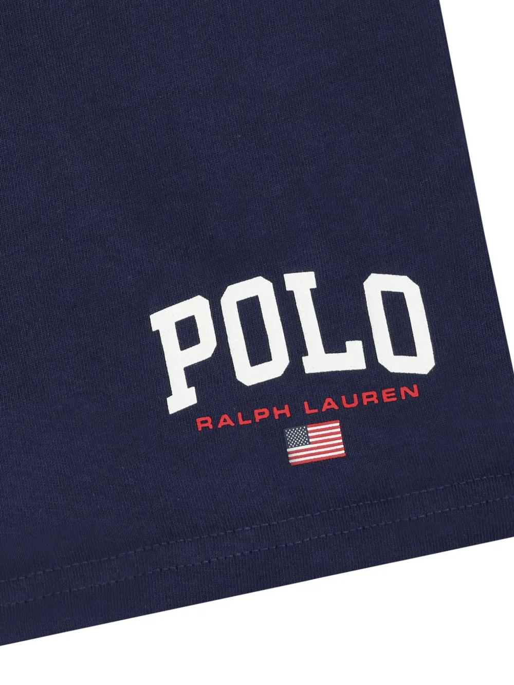 POLO RALPH LAUREN KIDS Shorts met logoprint Blauw