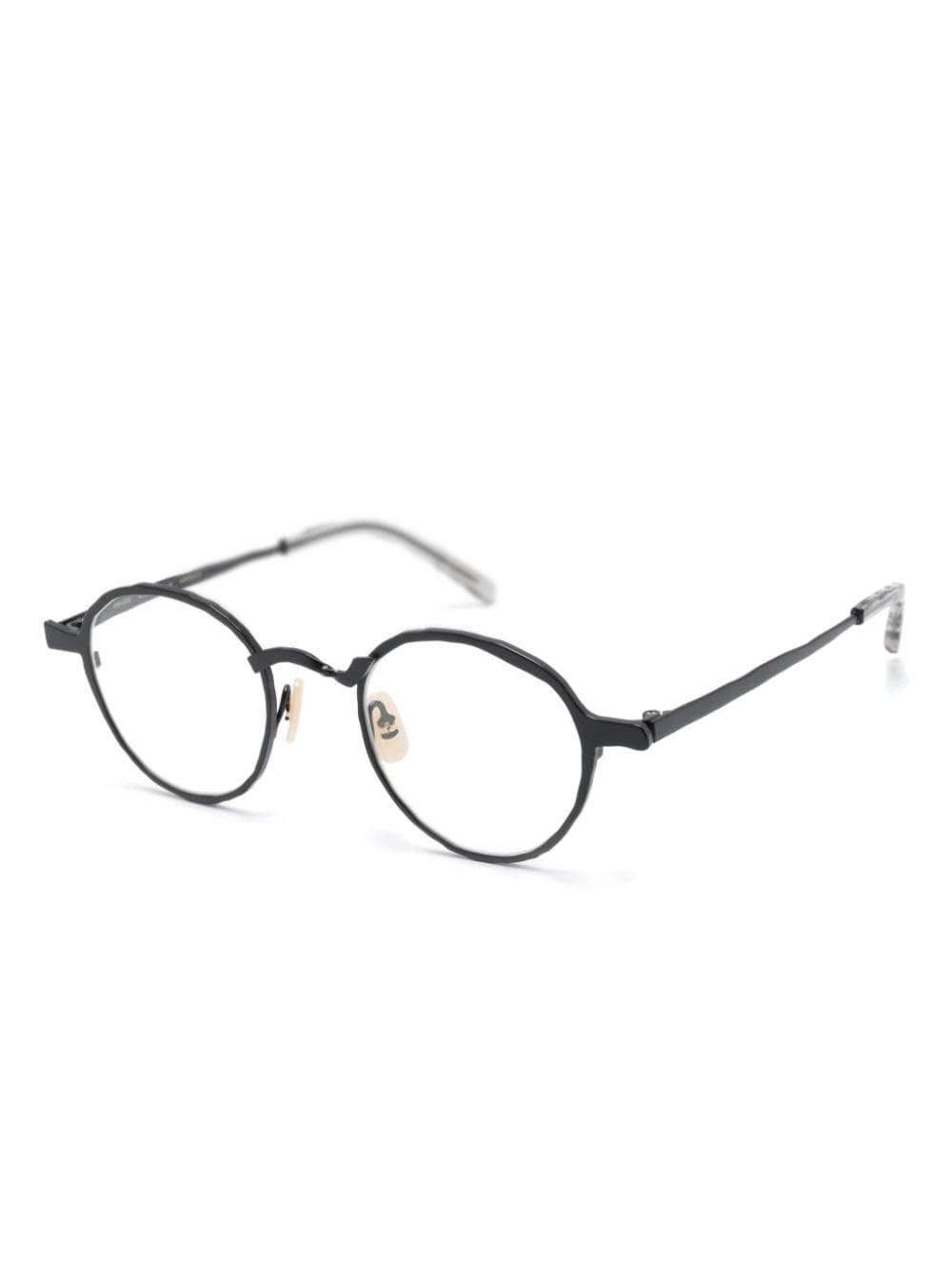 Shop Masahiromaruyama Round-frame Glasses In Black