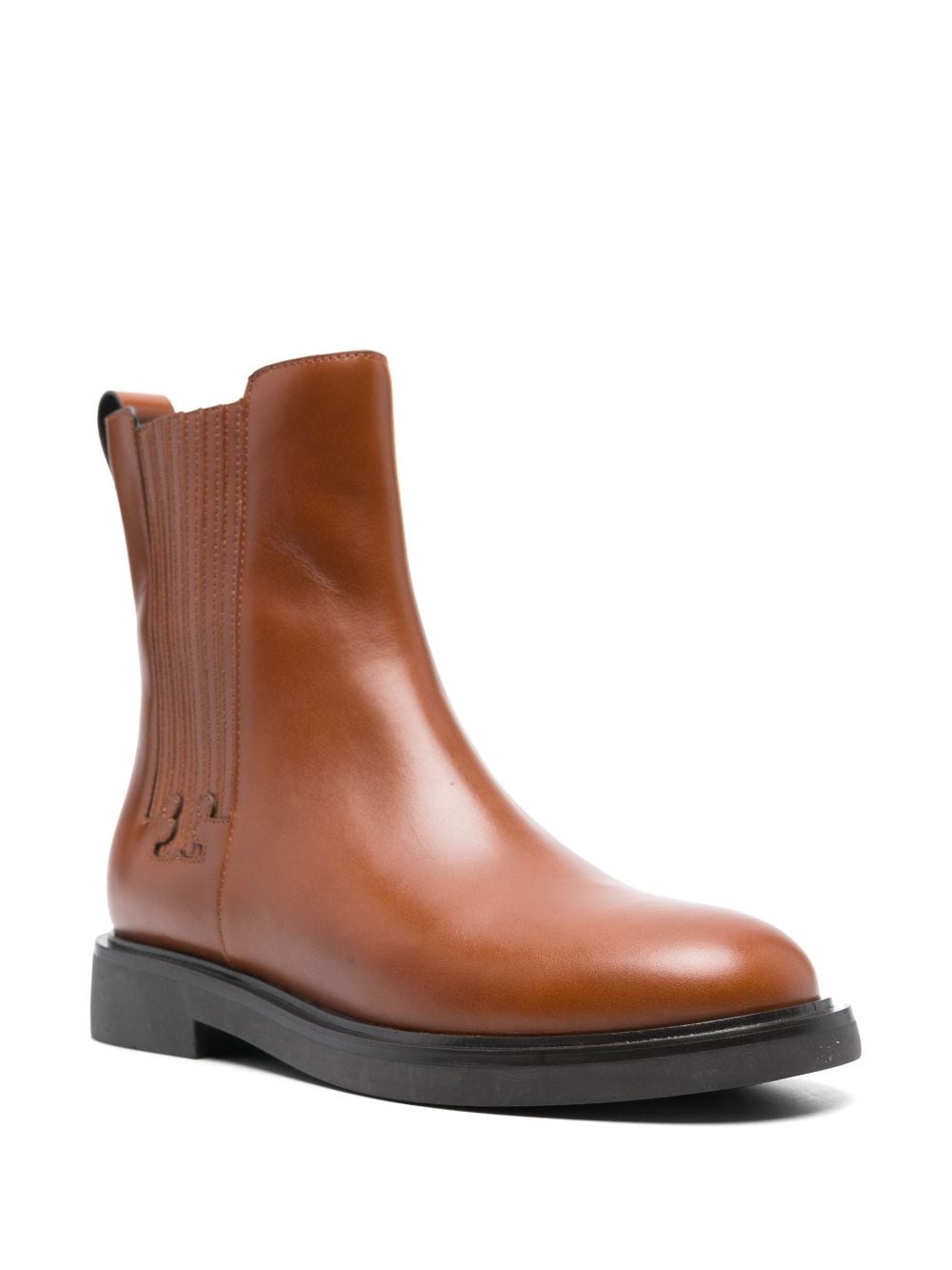 Shop Tory Burch T Gore Chelsea Boots In Brown