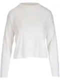 Vince long-sleeved cropped T-shirt - White