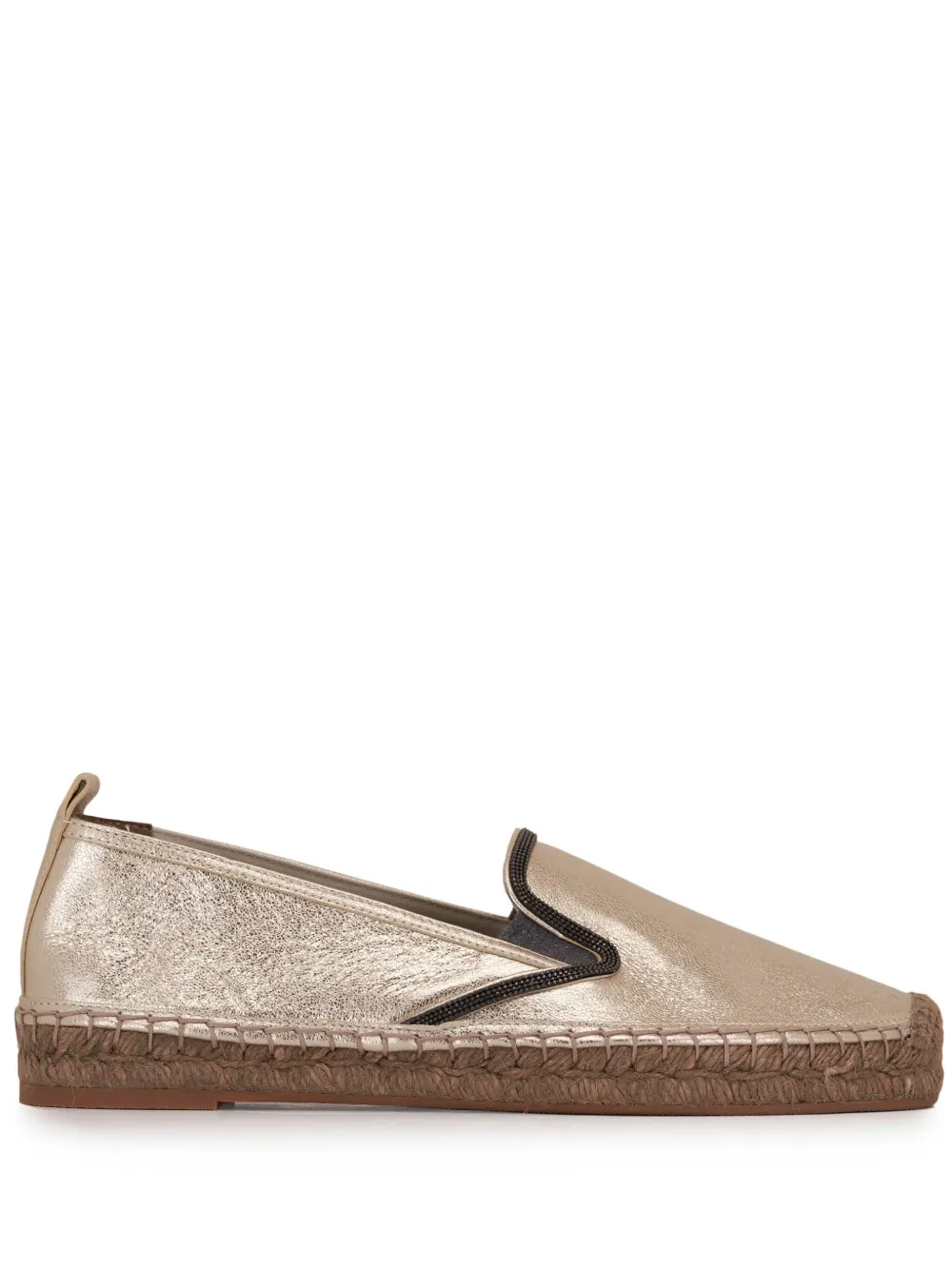 Brunello Cucinelli espadrilles Monilli - Or