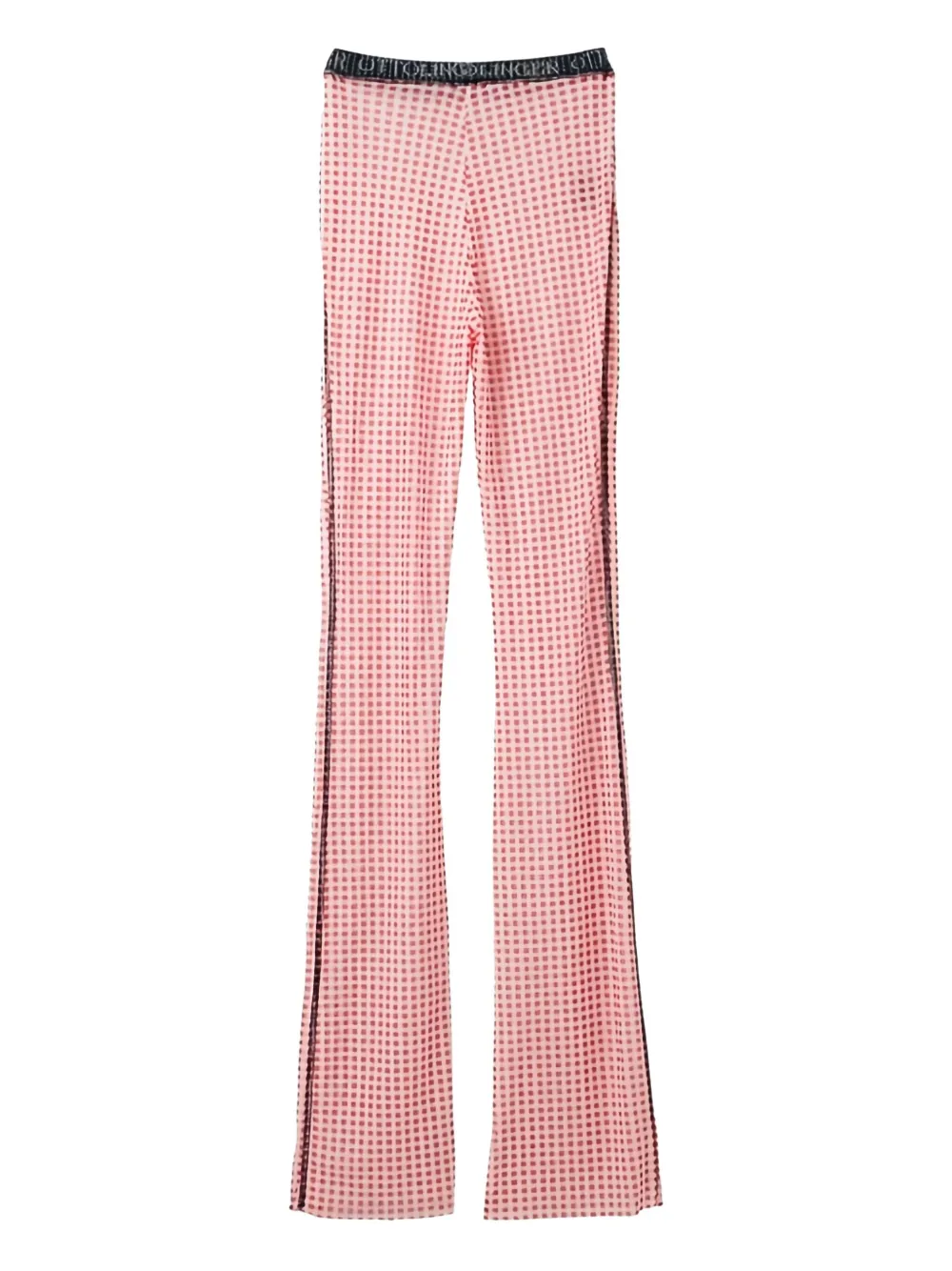 Ottolinger Red Check Lounge Pants In Pink