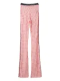 Ottolinger gingham-print trousers - Red