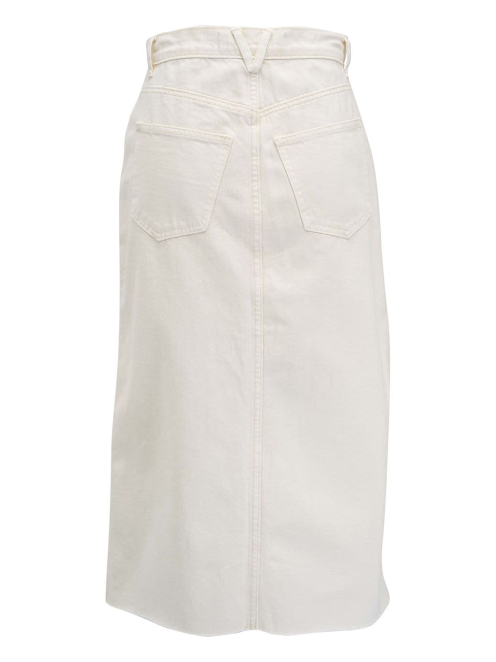 Shop Veronica Beard Victoria Skirt In White