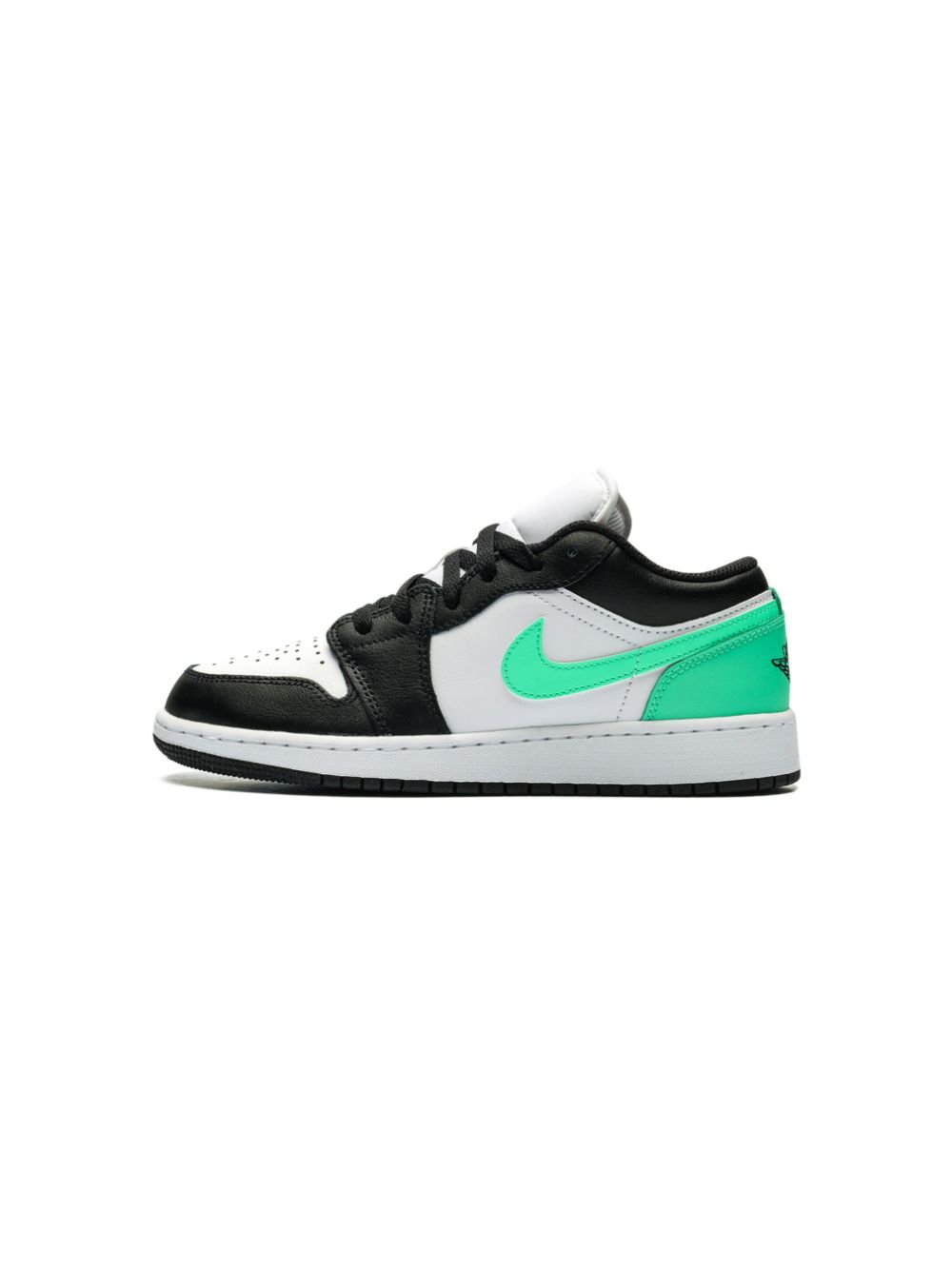 Jordan Kids Air Jordan 1 Mid "Green Glow" sneakers Wit