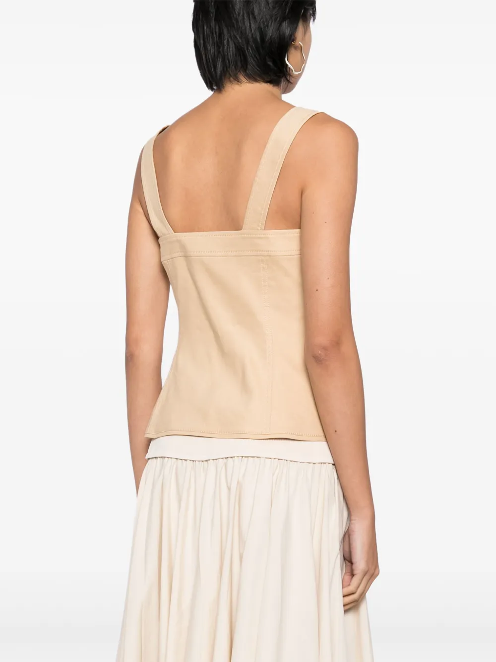 Simkhai Nour top Beige