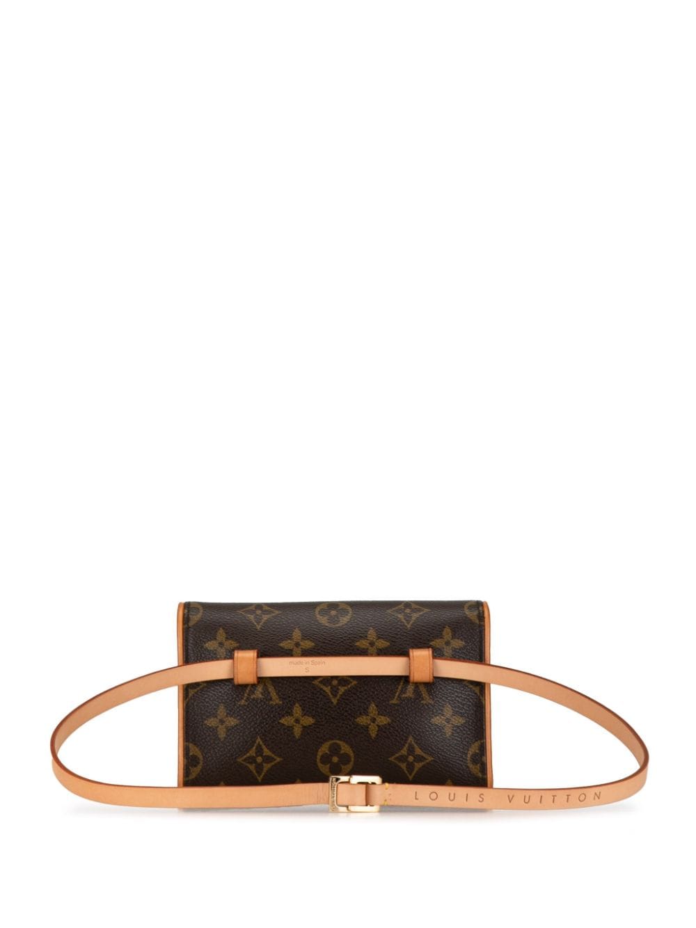 Louis Vuitton Pre-Owned 2003 Monogram Pochette Florentine belt bag - Bruin