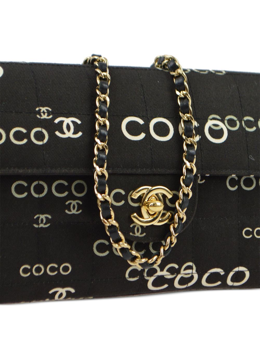 CHANEL 2000 East West Coco shoulder bag Women