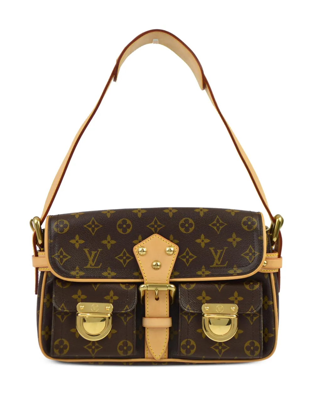 Louis Vuitton Pre-Owned 2005 Hudson PM shoulder bag - Brown