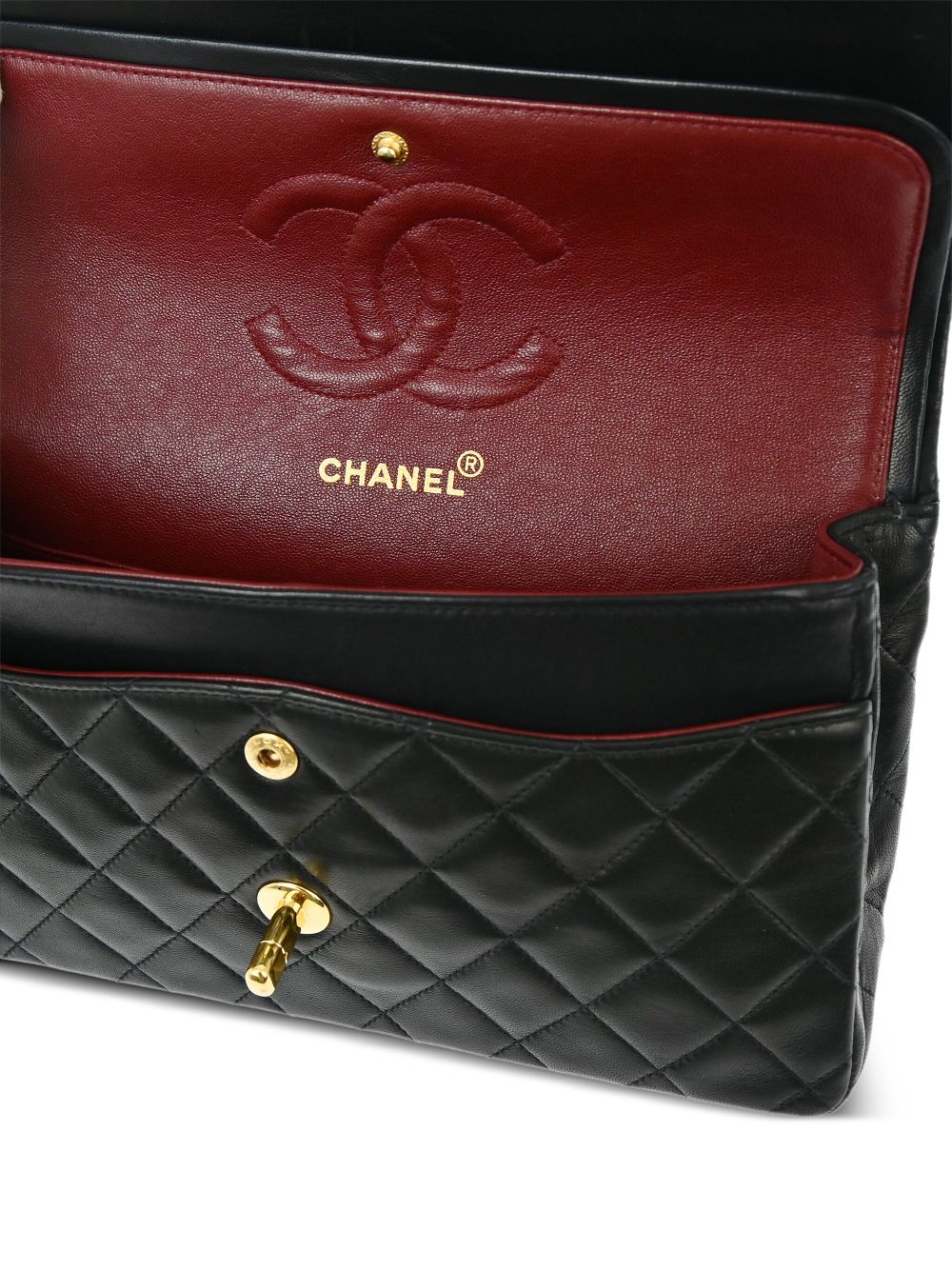 Cheap HOT SALE CHANEL 1992 medium Double Flap shoulder bag Women