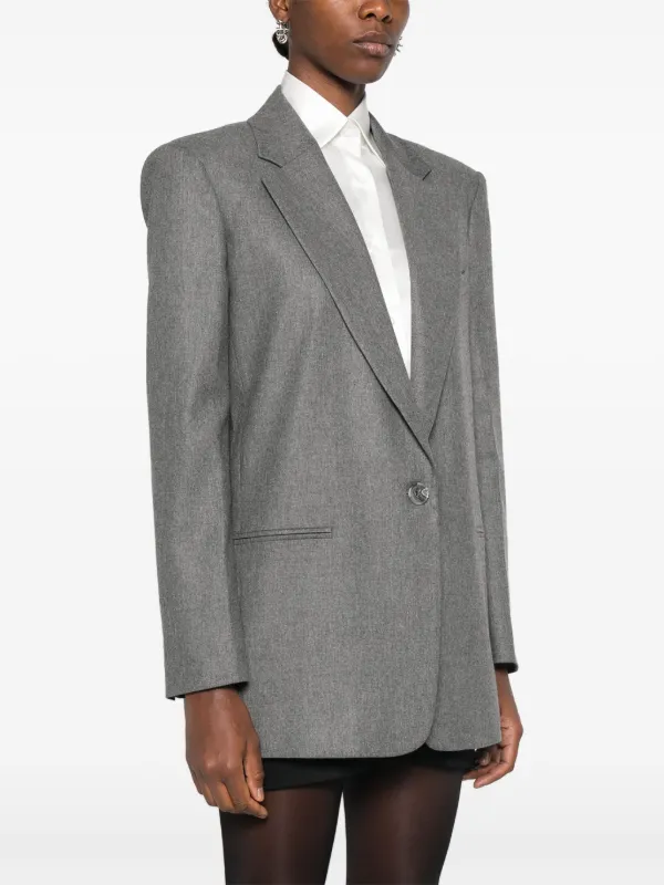 ボトムスその他 The Andamane Single-Breasted Blazer In Grey Melange THE ANDAMANE single-breasted Blazer | Grey | FARFETCH