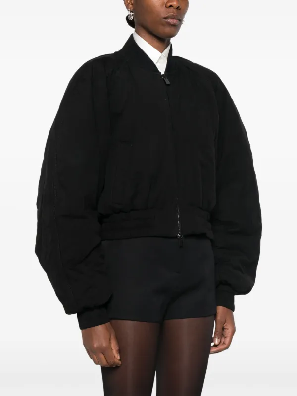 ジャケット The Andamane 'Sierra' cropped bomber jacket THE ANDAMANE Sierra Bomber Jacket | Red | FARFETCH