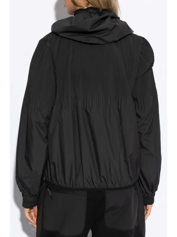 Moncler Auxonne Matte Hooded Windbreaker Jacket | Neiman Marcus