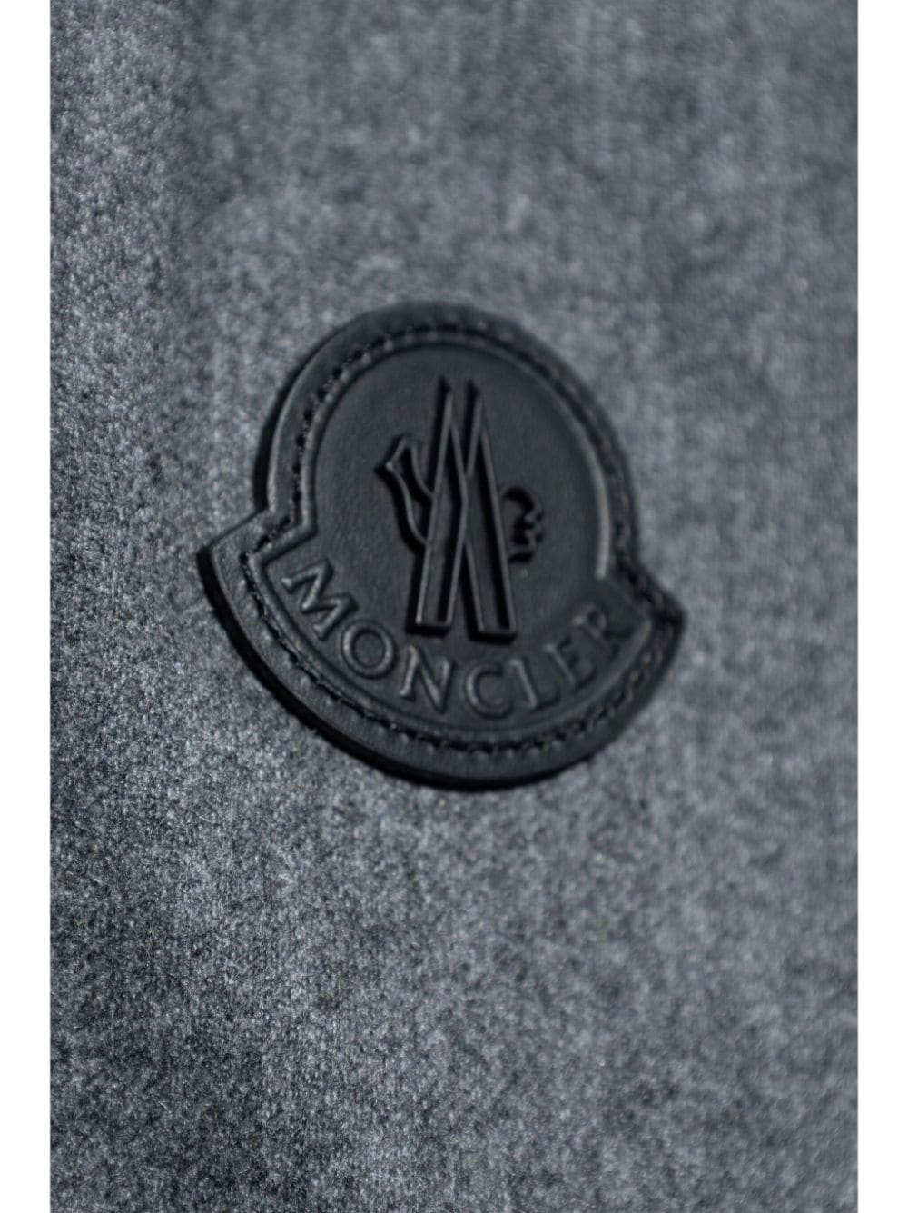 Shop Moncler Cashmere-blend Shirt In Grey