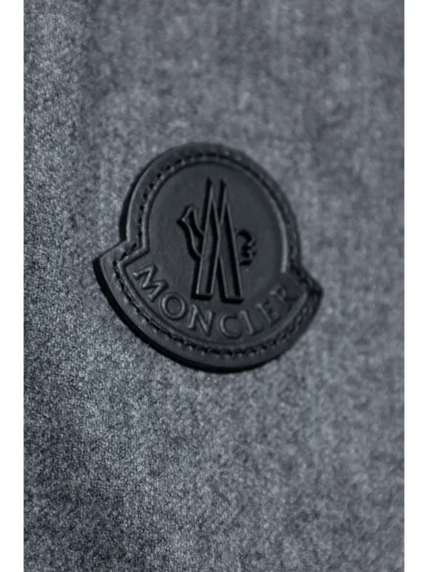 Moncler cashmere-blend Shirt | Grey | FARFETCH