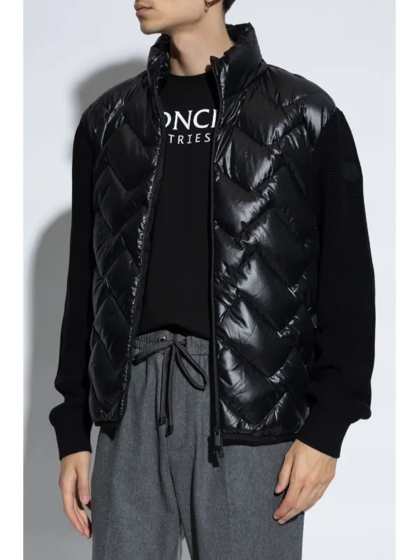 【新品同様】MONCLER キルティング ダウンジャケット ブラック MONCLER ブラック キルティングジャケットサイズM